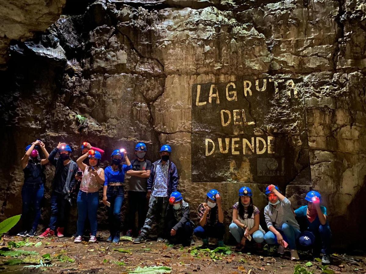 ホテルCamp La Gruta Del Duende Cuetzalán del Progreso エクステリア 写真